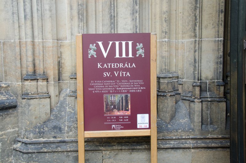 Prague012312-8613.jpg - West side Entrance to St Vitus's Cathedral / Katedrála svatého Víta
