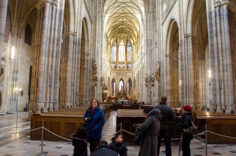 Prague012312-8616.jpg - Nave, facing East, St Vitus's Cathedral / Katedrála svatého Víta
