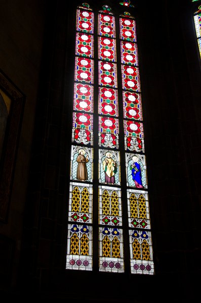 Prague012312-8643.jpg - Stained Glass window, St Vitus's Cathedral / Katedrála svatého Víta