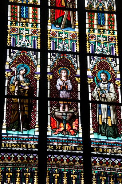 Prague012312-8646.jpg - Stained Glass window, St Vitus's Cathedral / Katedrála svatého Víta