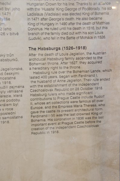 Prague012312-8676.jpg - History of the Habsburgs, Old Royal Palace / Stary Kralovsky palac