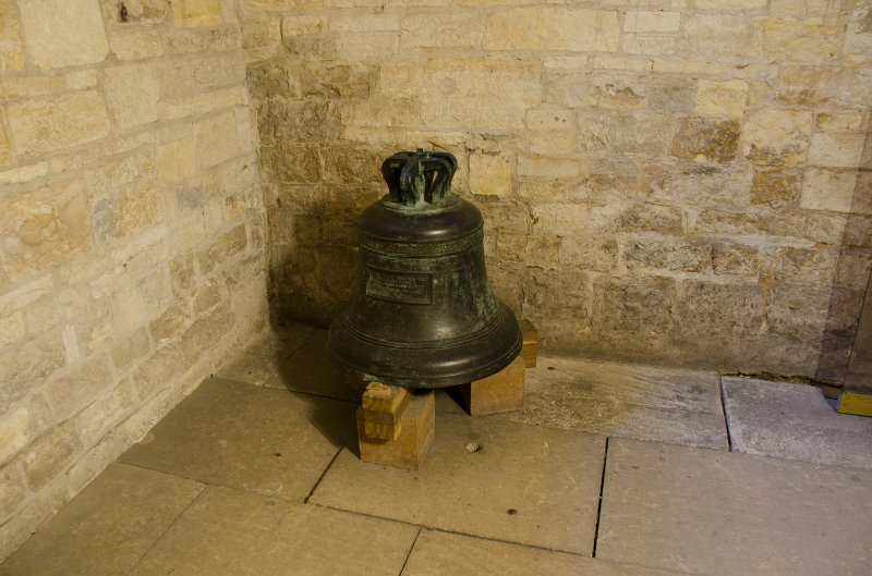Prague012312-8708.jpg - bell from 1550 made by Tomáš Jaroš, Basilica of St George / Bazilika svatého Jiří
