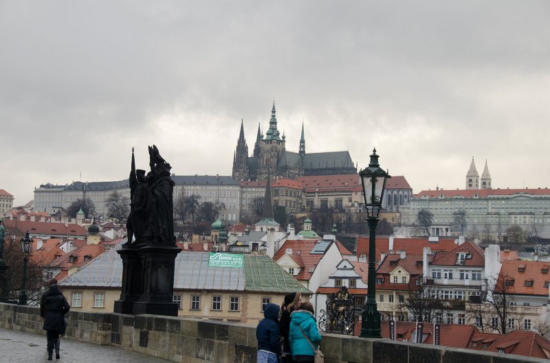 Prague012312-8825.jpg - Prague Castle /  Pražský hrad  viewed from Charles Bridge / Karlův most