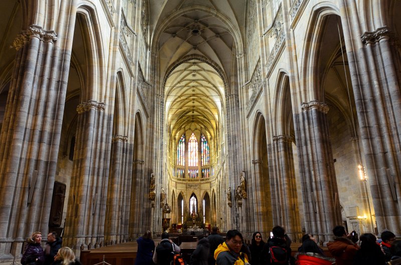 Prague012312-8614.jpg - Nave, facing East, St Vitus's Cathedral / Katedrála svatého Víta