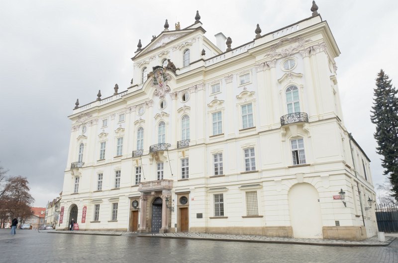 Prague012312-8729.jpg - Archbishop's Palace, Hradčany  Square, Prague Castle /  Pražský hrad