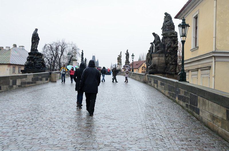 Prague012312-8806.jpg - Charles Bridge with Molly
