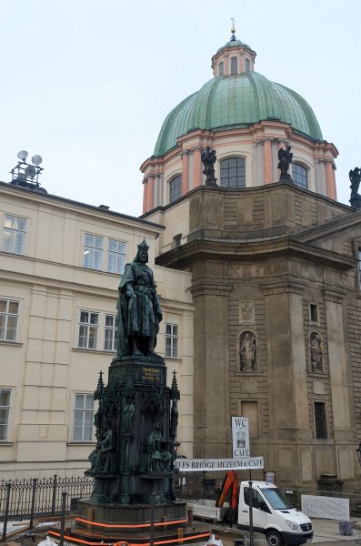 Prague012312-8837.jpg - Monument to Emperor Charles IV