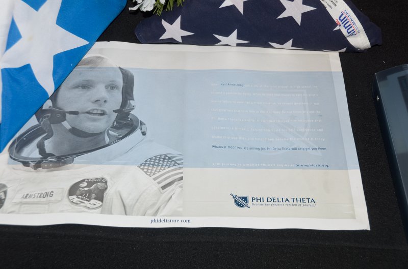 DSC_3119.jpg - Phi Delta Theta Memorial poster, Neil Armsrong Memorial