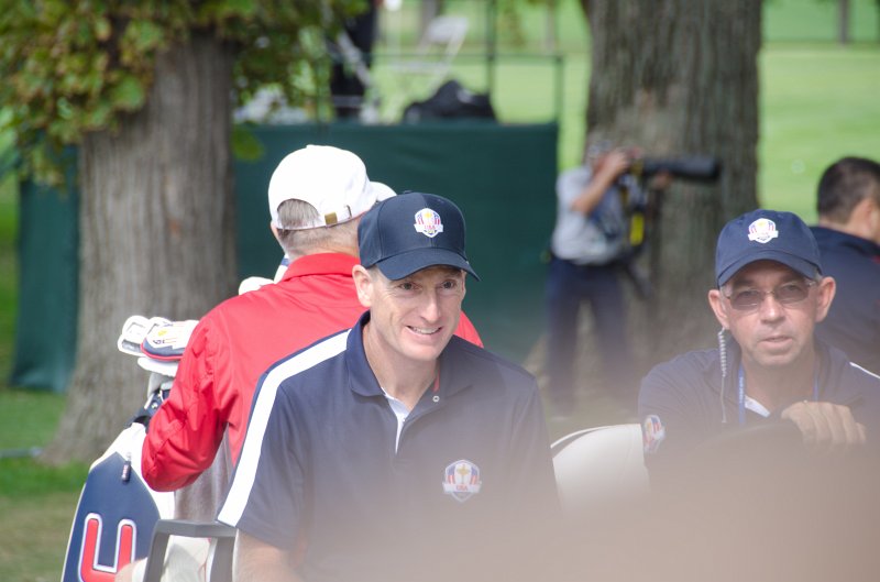 Rydercup092712-3441.jpg - Jim Furyk leaving the driving range