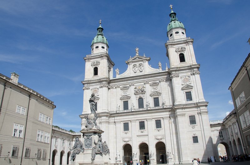 Salzburg051012-0447.jpg - Salzburger Dom Cathedral, view from Domplatz