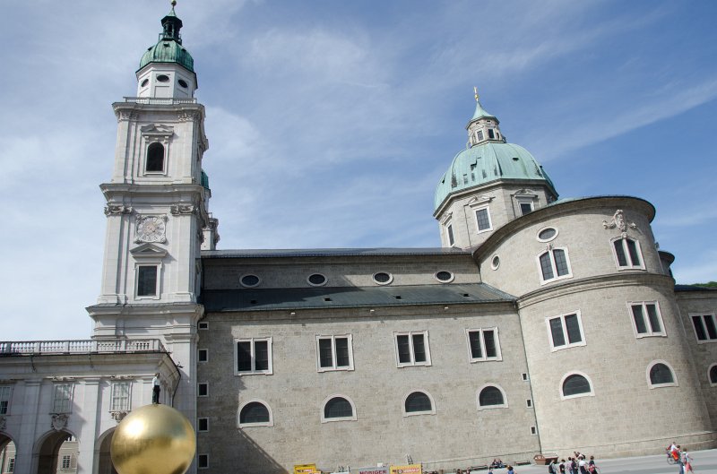 Salzburg051012-0456.jpg - Salzburger Dom Cathedral, view from Kapitelplatz