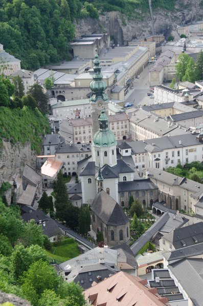 Salzburg051012-0509.jpg - Stift Sankt Peter, Salzburg Alt Stadt, view from Festung Hohensalzburg