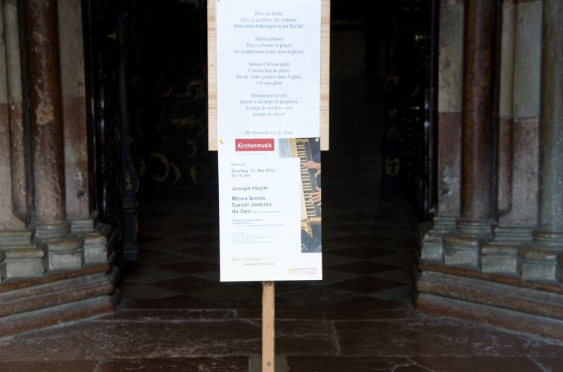 Salzburg051012-0528.jpg - Concert advert at Stift Sankt Peter