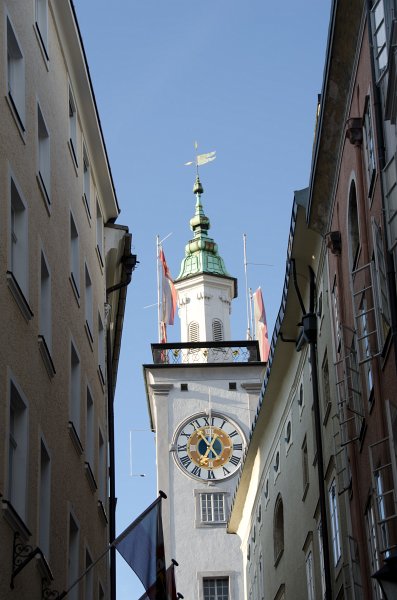 Salzburg051012-0533.jpg - Looking North along Sigmund-Haffner-Gasse at the Rathaus