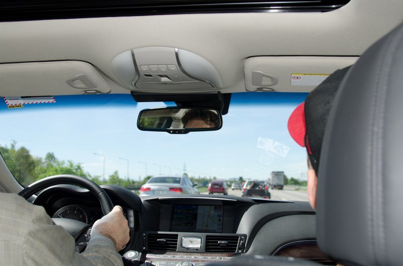 Bavaria051012-0351.jpg - Heading South on A99 near Grasbrunn, driving from Munich to Salzburg