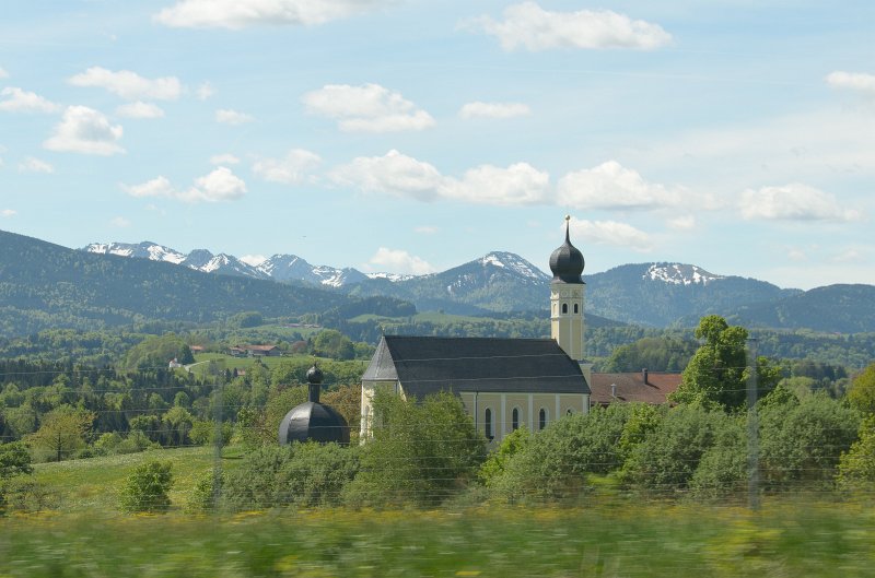 Bavaria051012-0380.jpg - Heading East on A8 near Irschenberg, driving from Munich to Salzburg