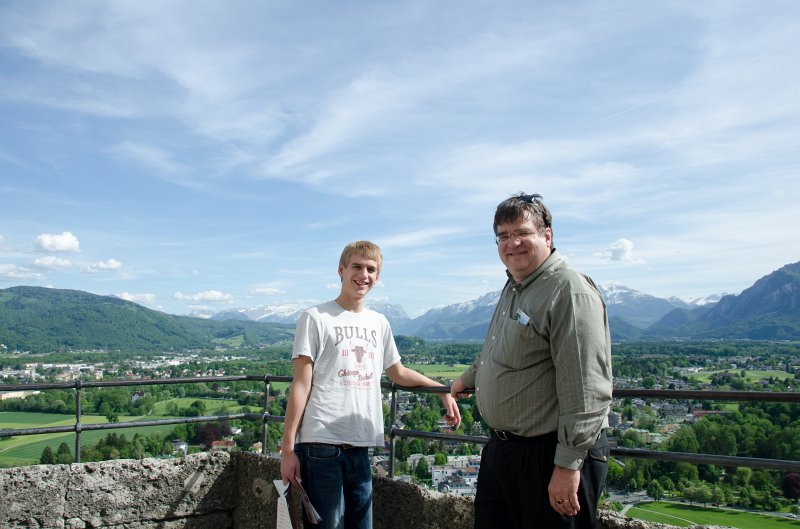 Salzburg051012-0485.jpg - Looking South at the Alps, view from Festung Hohensalzburg