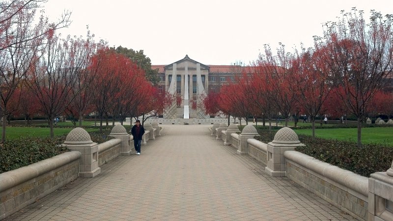 Purdue110812-727.jpg - View of Engineering Mall looking from MSEE building toward Hovde Hall