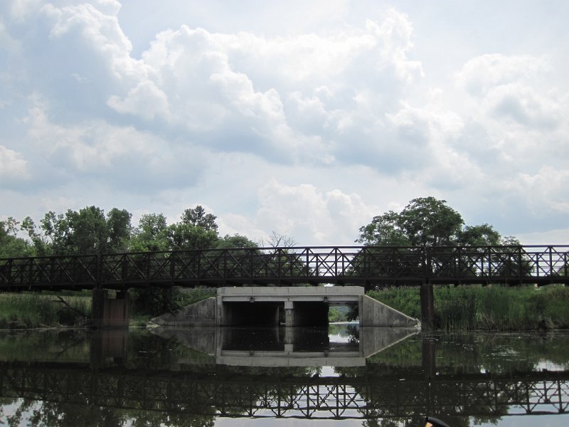 BusseKayak070413-5409.jpg - Heading South toward Higgins Rd bridge