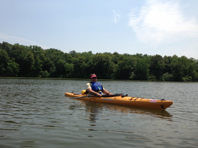ShabbonaKayak070713-.jpg - Jack on Shabbona Lake