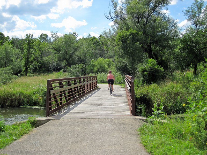 PrairiePathFoxRiver080413-5663.jpg - Winfield Mounds Forest Preserve, Illinois Prairie Path Geneva Spur, heading West