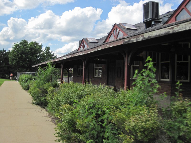 PrairiePathFoxRiver080413-5679.jpg - West Chicago Train Station.  Union Pacific / West Line.