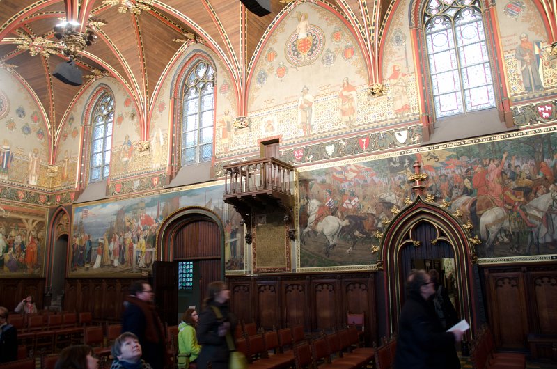 Bruges010413-4933.jpg - Gotische Zaal / Gothic Hall in Bruges Stadhuis / Town Hall, Burg Square