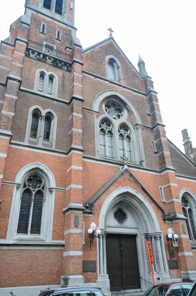 Bruges010413-4941.jpg - Celebrations Entertainment in former Jesuit church on Vlamingstraat  -- Bruges, Anno 1468, an Unforgettable Medieval Evening!