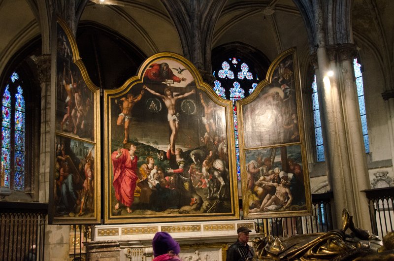 Bruges010413-5020.jpg - High altar  triptych Onze-Lieve-Vrouwekerk Church of Our Lady