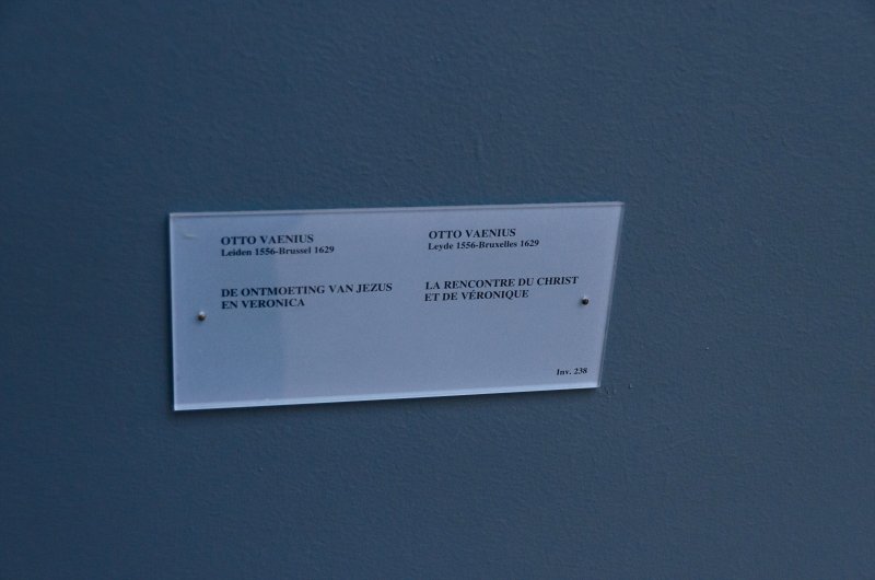 Brussels010313-4791.jpg - Otto Vaenius, "La rencontre du Christ et de Véronique," 1629. Musées royaux des Beaux-Arts
