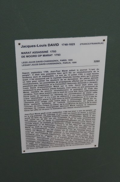 Brussels010313-4805.jpg - Jacques-Louis David, "La Mort de Marat/Marat assassiné," 1793. Musées royaux des Beaux-Arts
