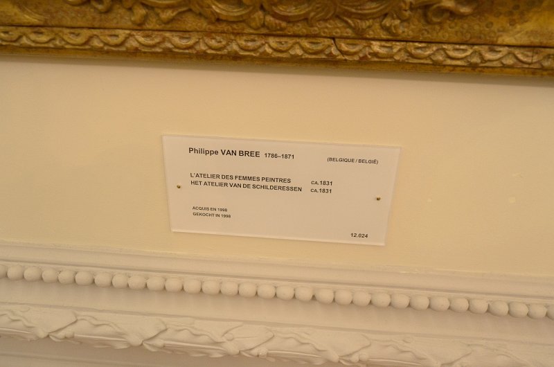 Brussels010313-4808.jpg - Philippe van Brée, "L'atelier des femmes peintre," 1831, Musées royaux des Beaux-Arts