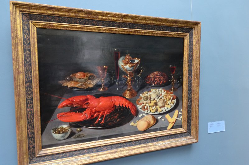 Brussels010313-4792.jpg - David Rijckaert II, "Nature morte au homard," 1645.