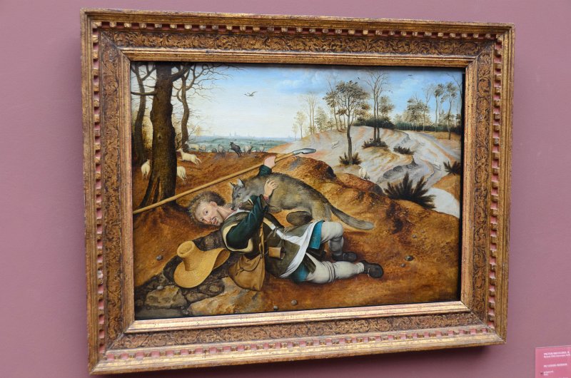 Brussels010313-4809.jpg - Pieter Brueghel II, "Le Bon Pasteur," 1616.