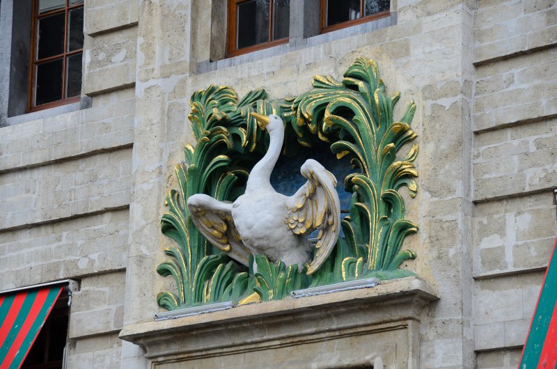 Brussels010213-4671.jpg - Le Cygne / The Swan. Guildhall for the butchers, South Side of Grand Place