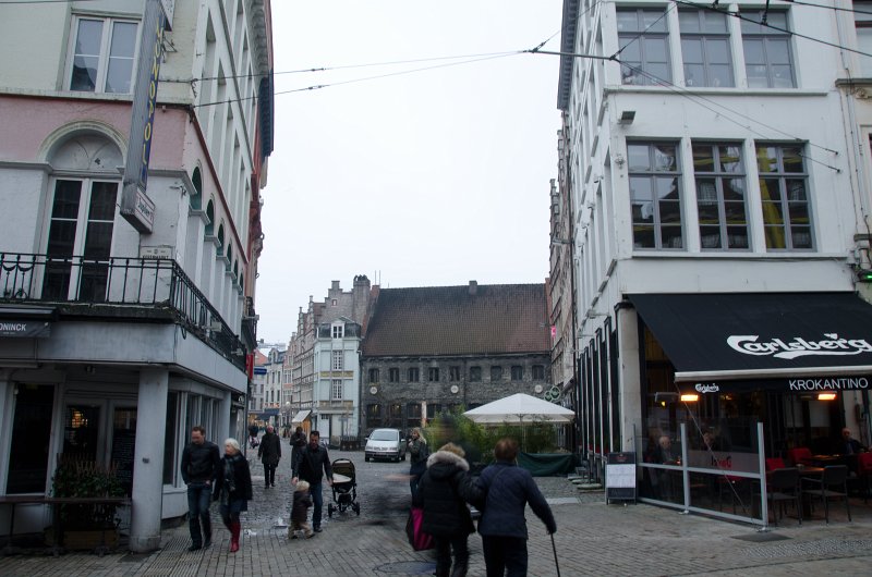 Ghent010513-5064.jpg - At the North end of the Korenmarkt, looking West along Hooiaard
