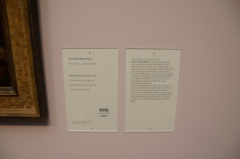 Ghent010513-5211.jpg - Pieter II Brueghel, "Bruiloftsdans in de open lucht/Wedding Dance in the Open Air," 1638, Museum vooor Schone Kunsten,MSK Museum of Fine Arts, Ghent