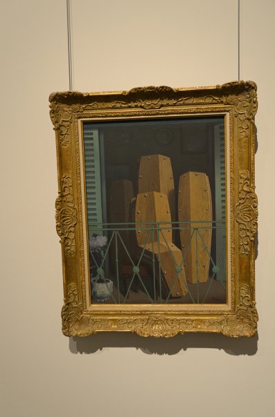 Ghent010513-5215.jpg - "Perspectief II. Het balkon van Manet / Perspective II. Manet's Balcony," painting by René Magritte, 1950. Museum vooor Schone Kunsten,MSK Museum of Fine Arts, Ghent