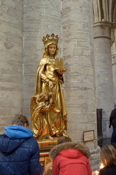 Brussels010213-4737.jpg - St. Gudula, Cathédrale Saints-Michel-et-Gudule / St. Michael and St. Gudula Cathedral