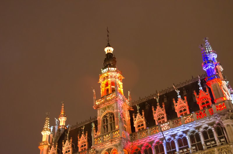 Brussels010213-4776.jpg - Light show, La Maison du roi / Broodhuis Grand Place