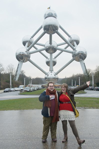 Brussels010313-4848.jpg - Chris and Liz -- Atomium