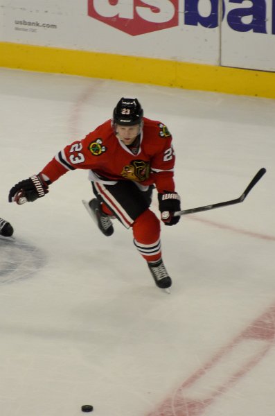 Blackhawks121513-9799.jpg - Kris Versteeg. Kings vs Blackhawks hockey, United Center, Chicago