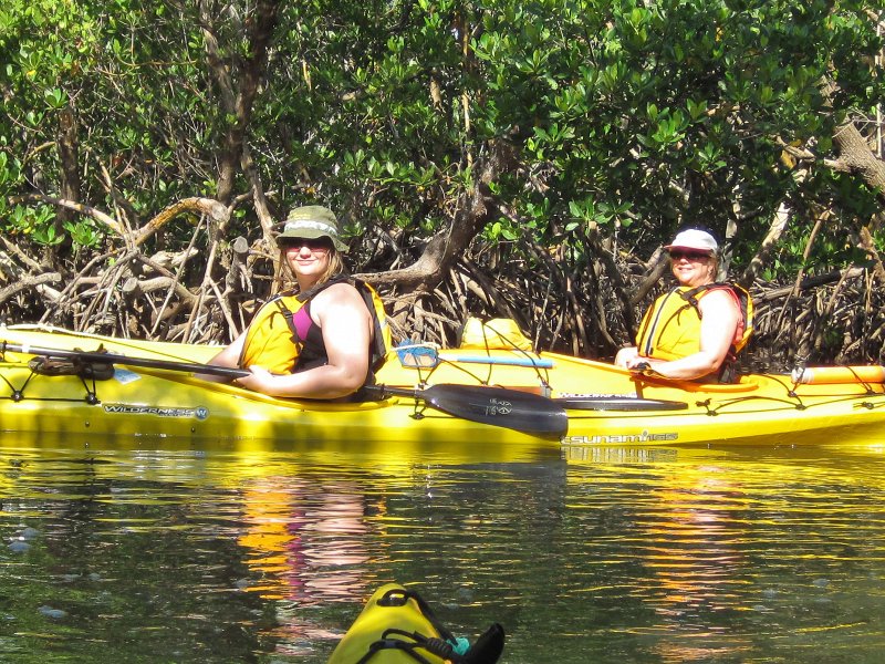 Captiva041813-5014.jpg - Kayaking around Buck key, then took mangrove trail.  Went South 2/3 of the way down Roosevelt Channel then headed back.