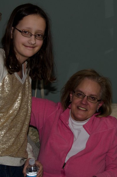 ChristmasEve122413-9884.jpg - Christmas Eve at Grandma and Grandpa's, opening presents around the tree