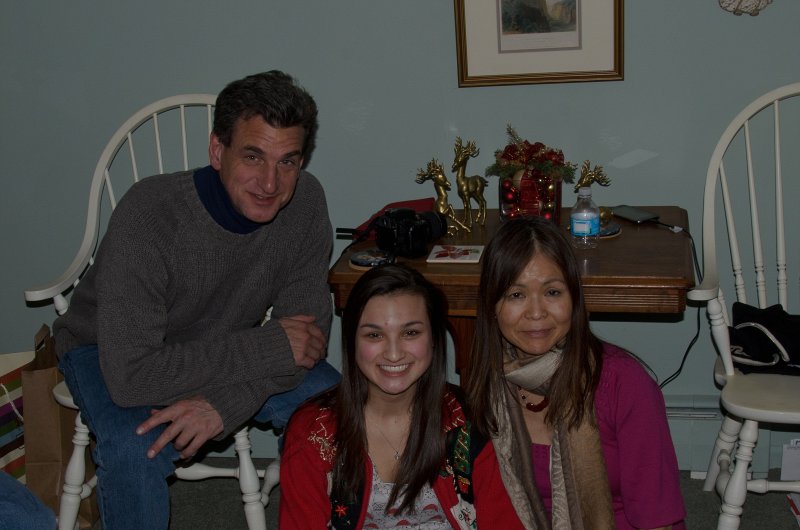 ChristmasEve122413-9886.jpg - Christmas Eve at Grandma and Grandpa's, opening presents around the tree