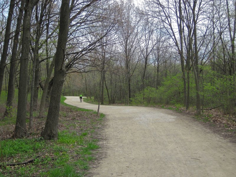 Danada050413-5127.jpg - Trail. Bike Danada Forest Preserve around Herrick Lake