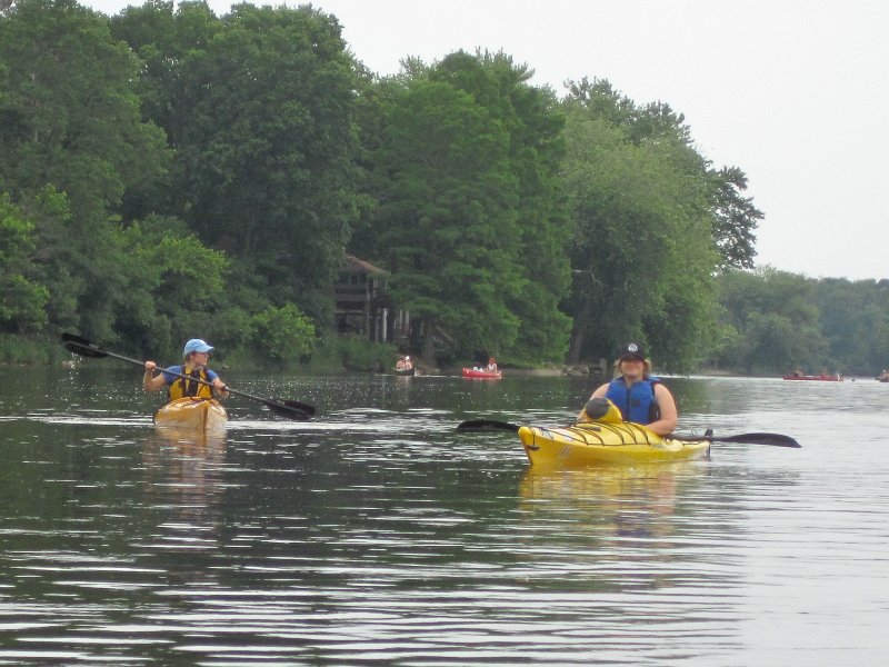 FoxRiverKayak061513-5379.jpg - Emmi and Liz. Kayak Fox River Yorkville to Millington