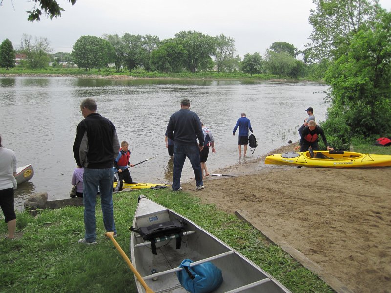 FoxRiverKayakRace060213-5350.jpg - Boats still finishing the Mid-American Canoe & Kayak Race paddling from St Charles to Aurora