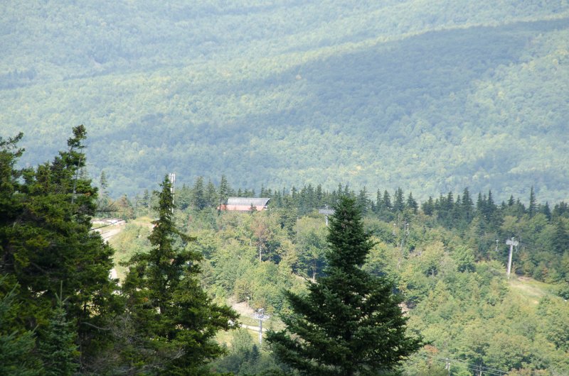 Maine090113-8289.jpg - Distant picture of North Peak, our starting point, viewed from the top of Barker Mountain, following the Three Mile Trail