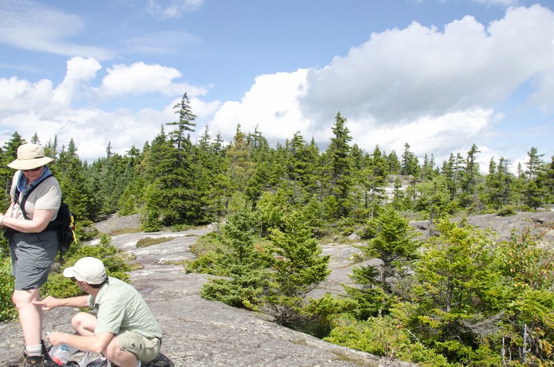 Maine090113-8308.jpg - Look-out point on the backside of Barker Mountain facing west toward New Hampshire and Mount Washington